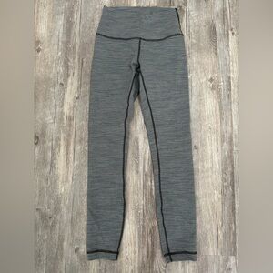 Lululemon Wunder Under High-Rise Tight 25" We Are From Space Sage‎ Dark Olive